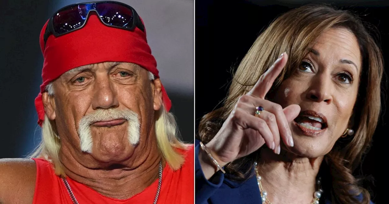 Hulk Hogan Makes Bizarre Joke About Body-Slamming Kamala Harris