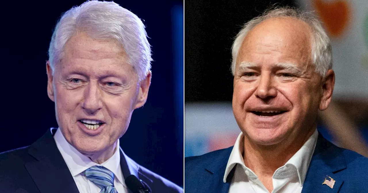 Tim Walz And Bill Clinton To Headline Third Day Of DNC