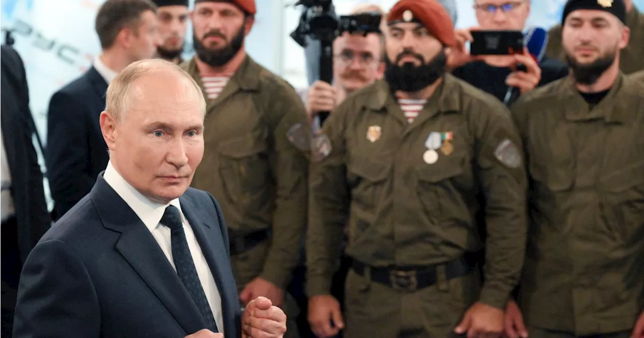 'We Are Absolutely, Absolutely, Invincible,' Putin Tells Troops As Ukraine's Incursion Continues