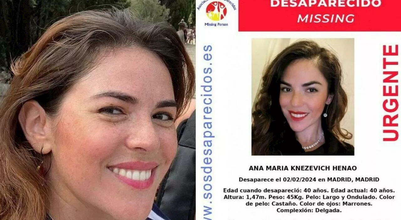 Ana Maria Henao Knezevich, l'ereditiera scomparsa a Madrid: ricerche nei boschi vicentini dopo le indicazioni