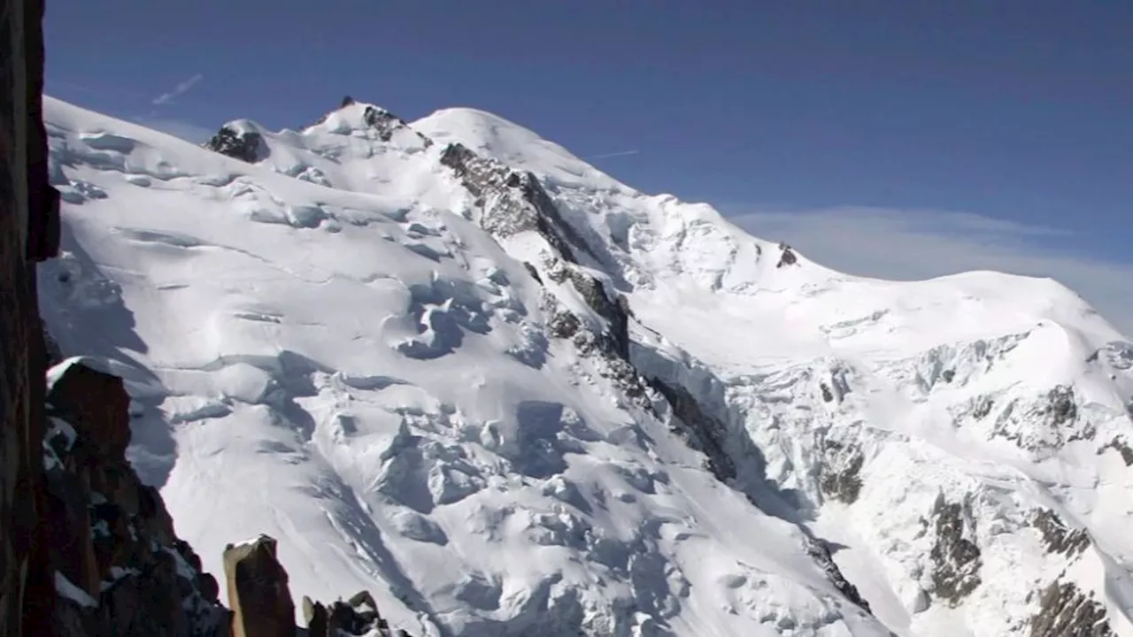 Mueren dos montañeros vascos en el Mont Blanc