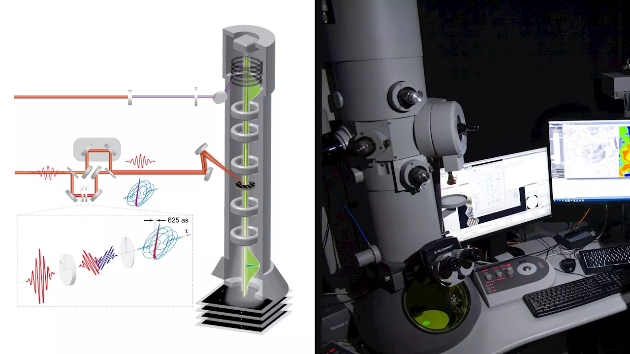 ‘World’s fastest’ microscope captures electron motion in striking detail