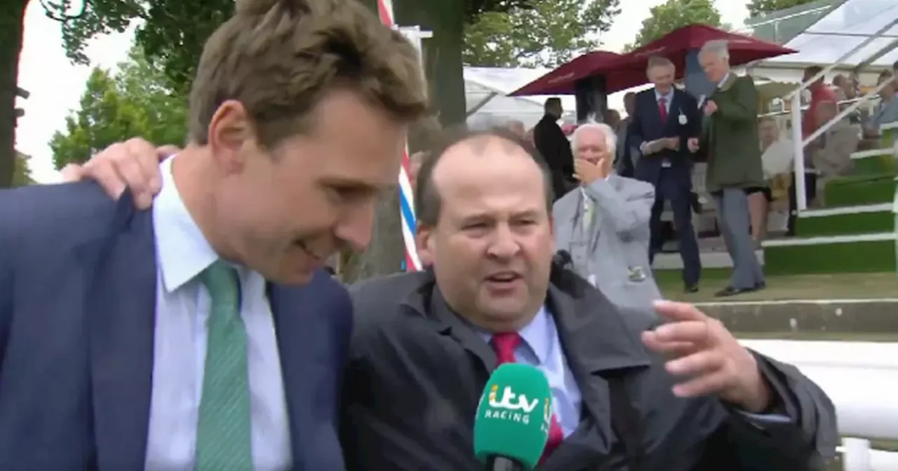 Irish trainer gives brilliant ITV interview after big York win