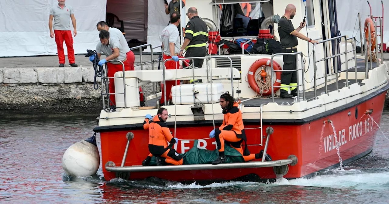 Sicily yacht sinking: Divers recover two bodies following sinking of Bayesian