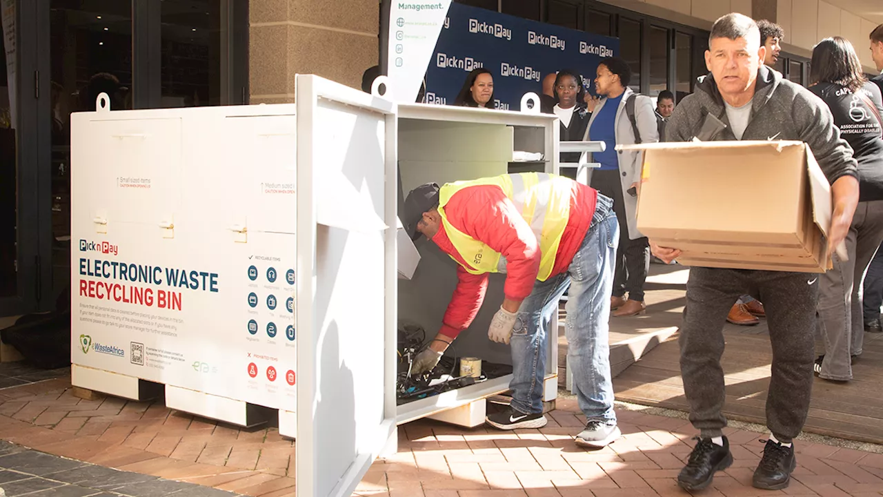 Job opportunities for disabled with Pick n Pay e-waste bins