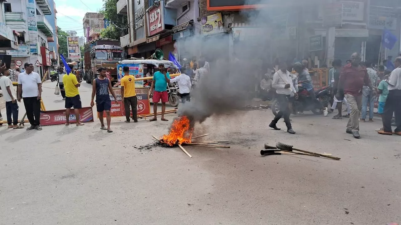 Bharat Bandh in Bihar LIVE: बिहार में भारत बंद को लेकर हल्लाबोल; देखें कई जिलों से प्रदर्शन की तस्वीरें