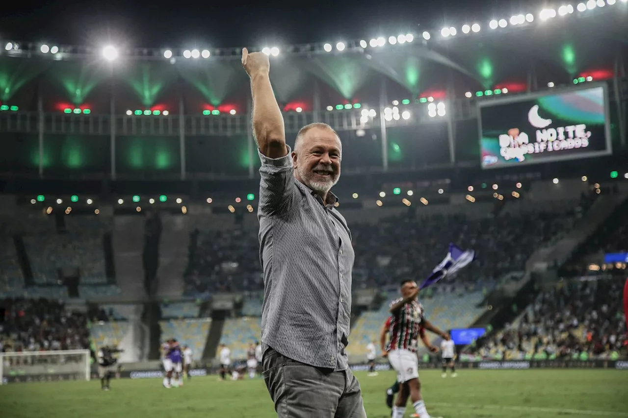 Mano Menezes celebra classificação do Fluminense na Libertadores: 'Fizemos por merecer'