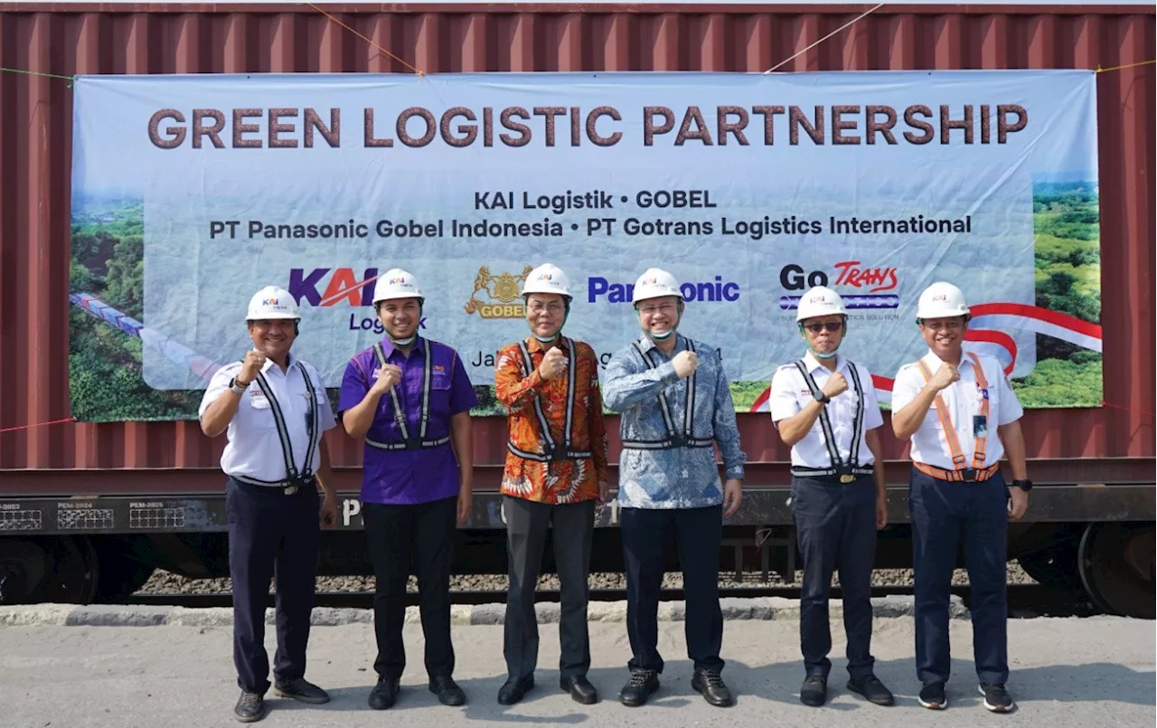 KAI Logistik, Gobel Group, PT Panasonic & Gotrans Logistics International Jalin MoU