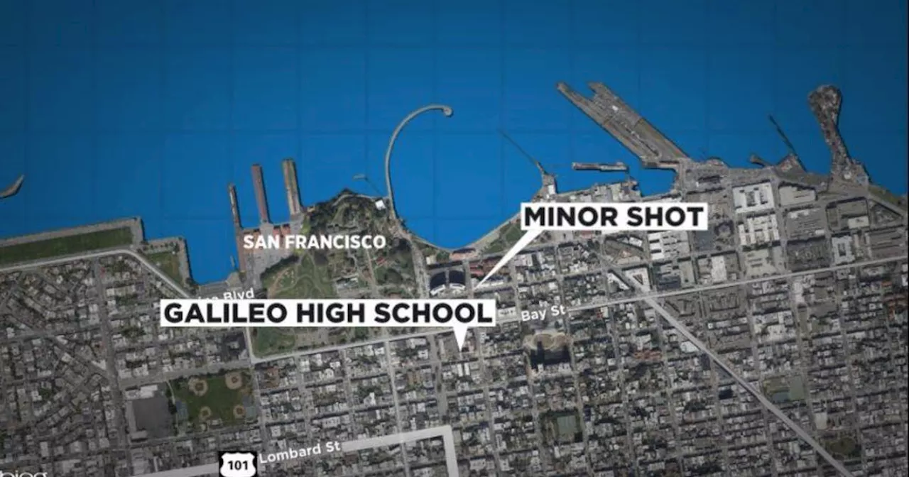 Juvenile shot near San Francisco's Galileo High School and Ghirardelli Square