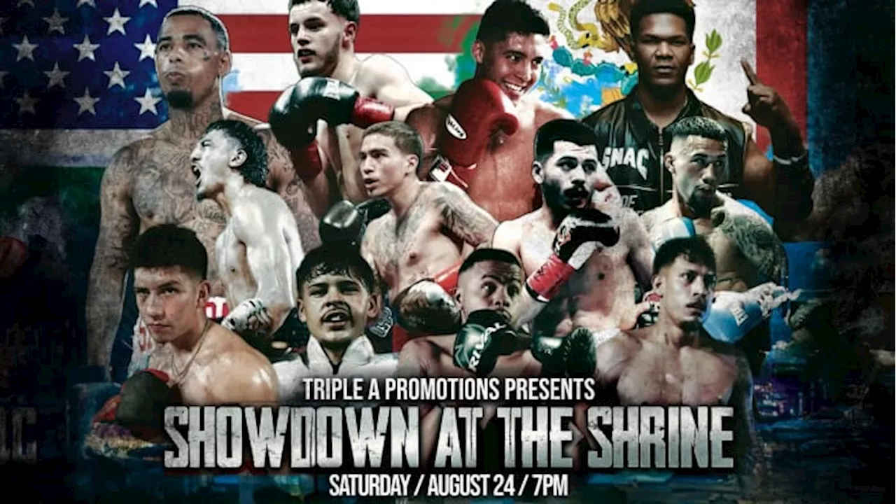 INSIDE THE RING: Showdown at the Shrine boxing card will be livestreamed Saturday on KSAT.com