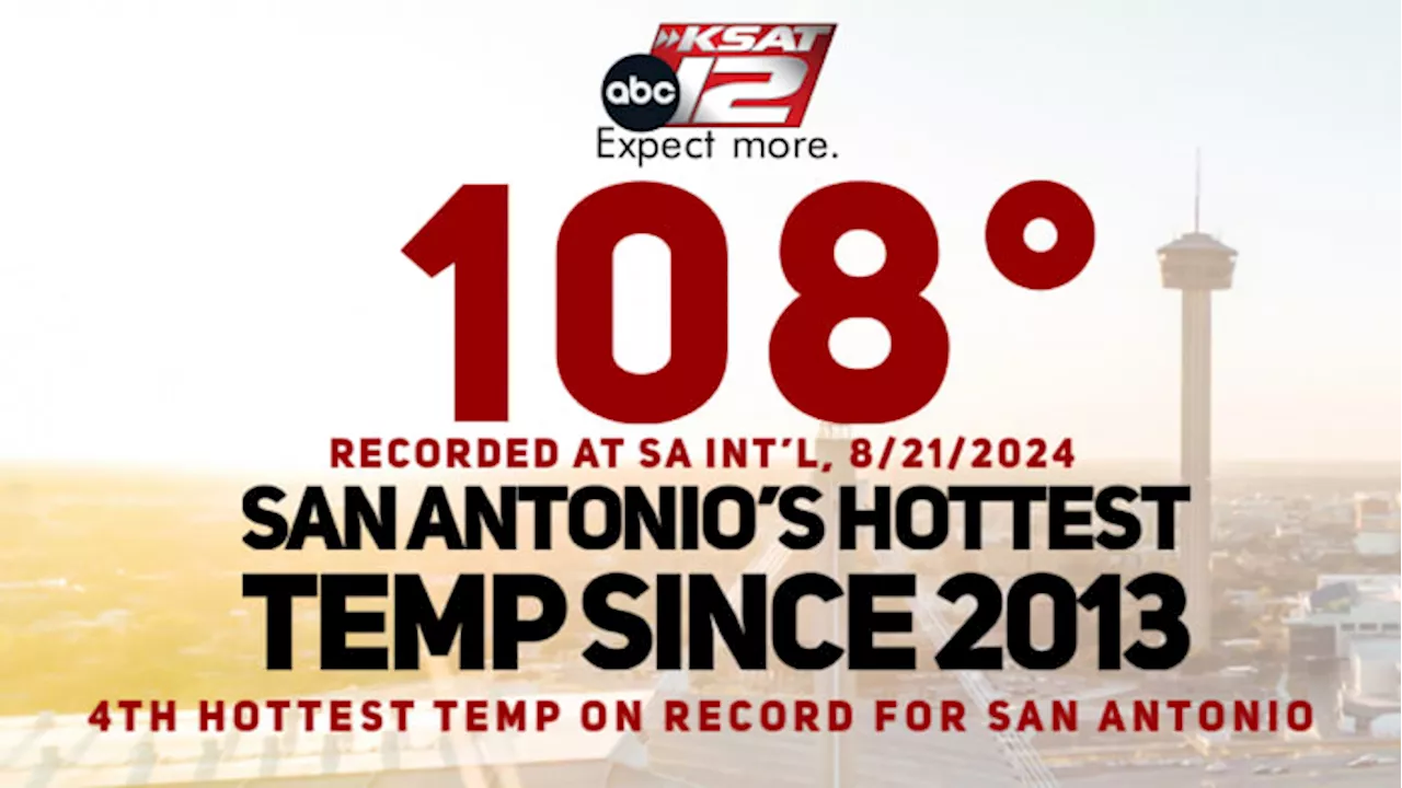 Wednesday was San Antonio’s hottest day in 11 years 🤯