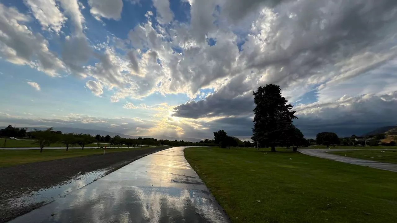 Caught in a wild Utah storm: A cyclist's journey in severe weather and natural beauty