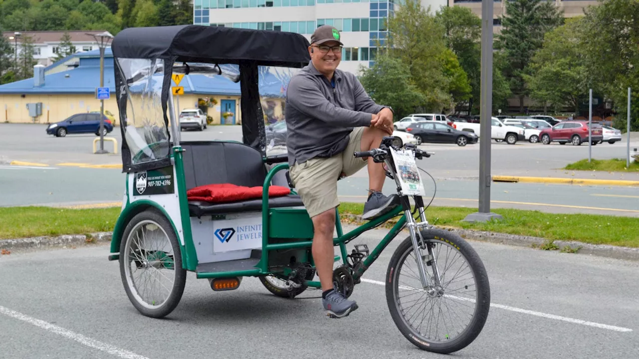 Tongass Voices: James Houck on the joy of pedaling people through Juneau