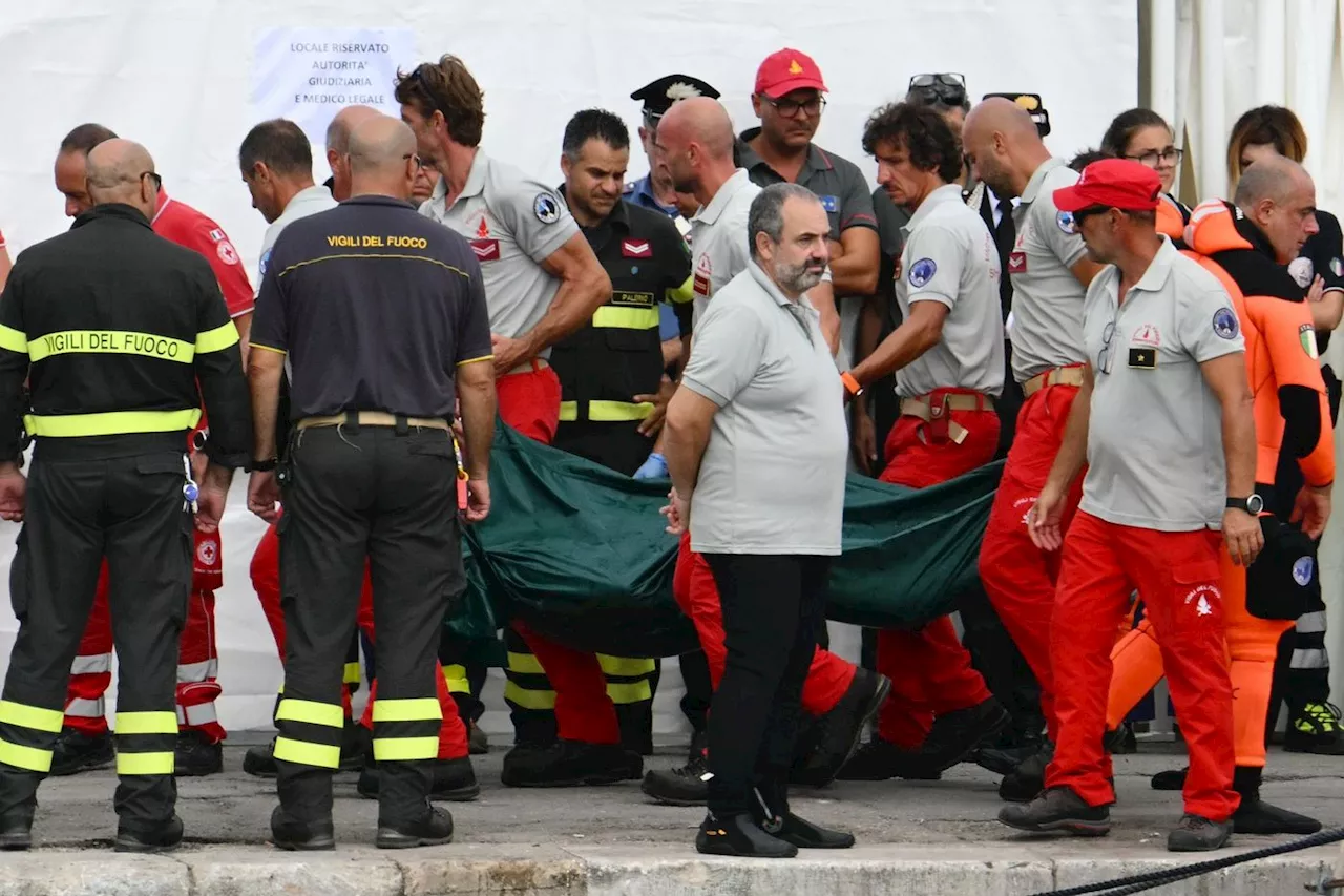 Sicile: deux corps retrouvés dans l'épave du super yacht