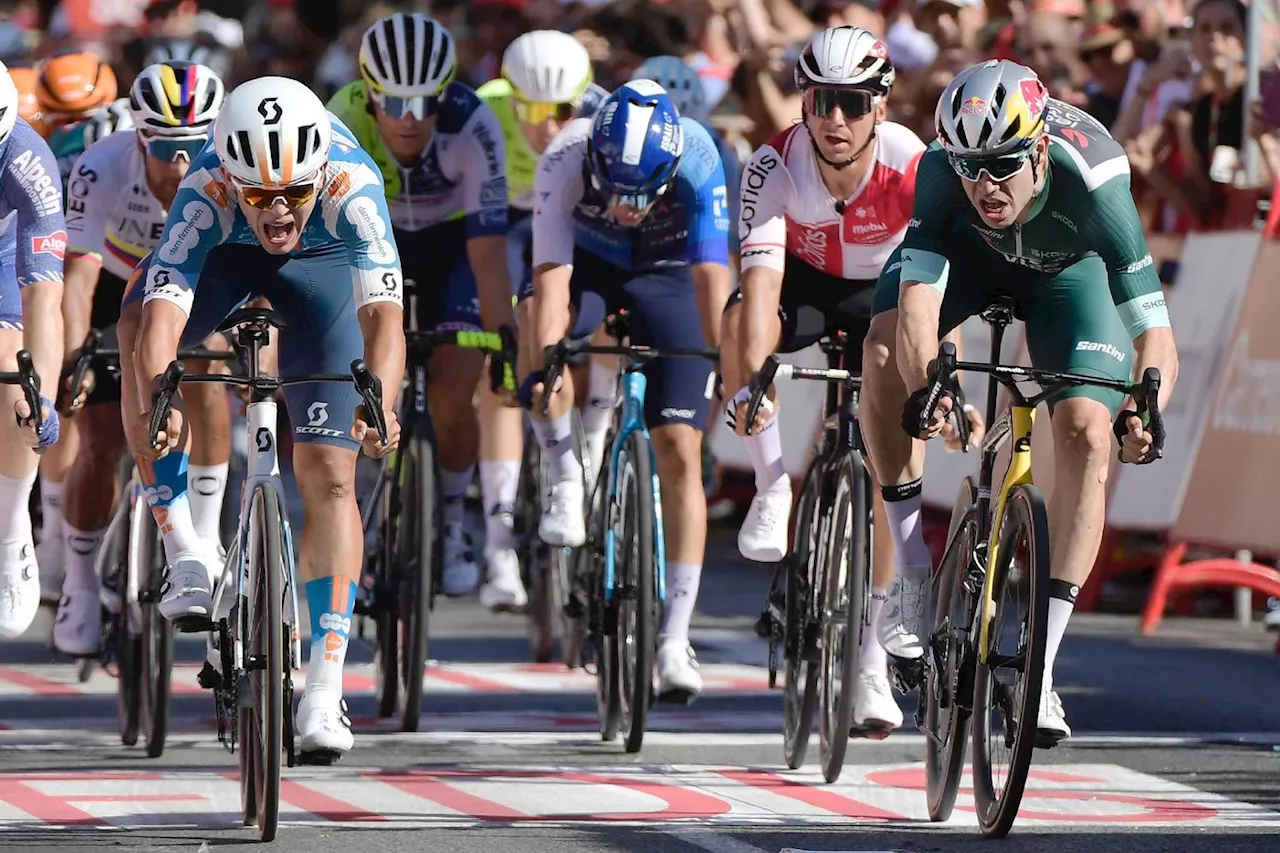 Tour d'Espagne: le Tchèque Bittner surprend Van Aert et Groves et remporte la 5e étape