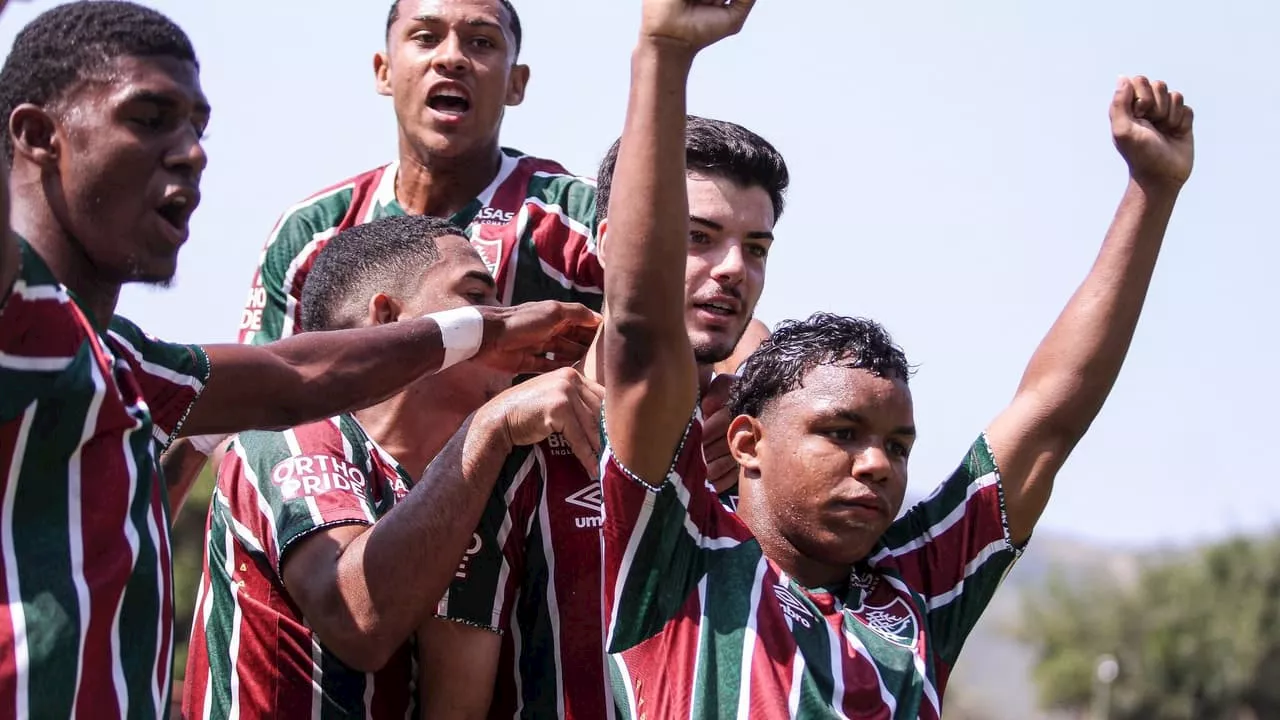 Wesley Natã marca na vitória do Fluminense pelo Brasileirão sub-17