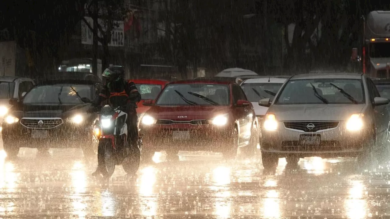 Activan Alerta Amarilla por fuertes lluvias y caída de granizo en estas alcaldías de CDMX