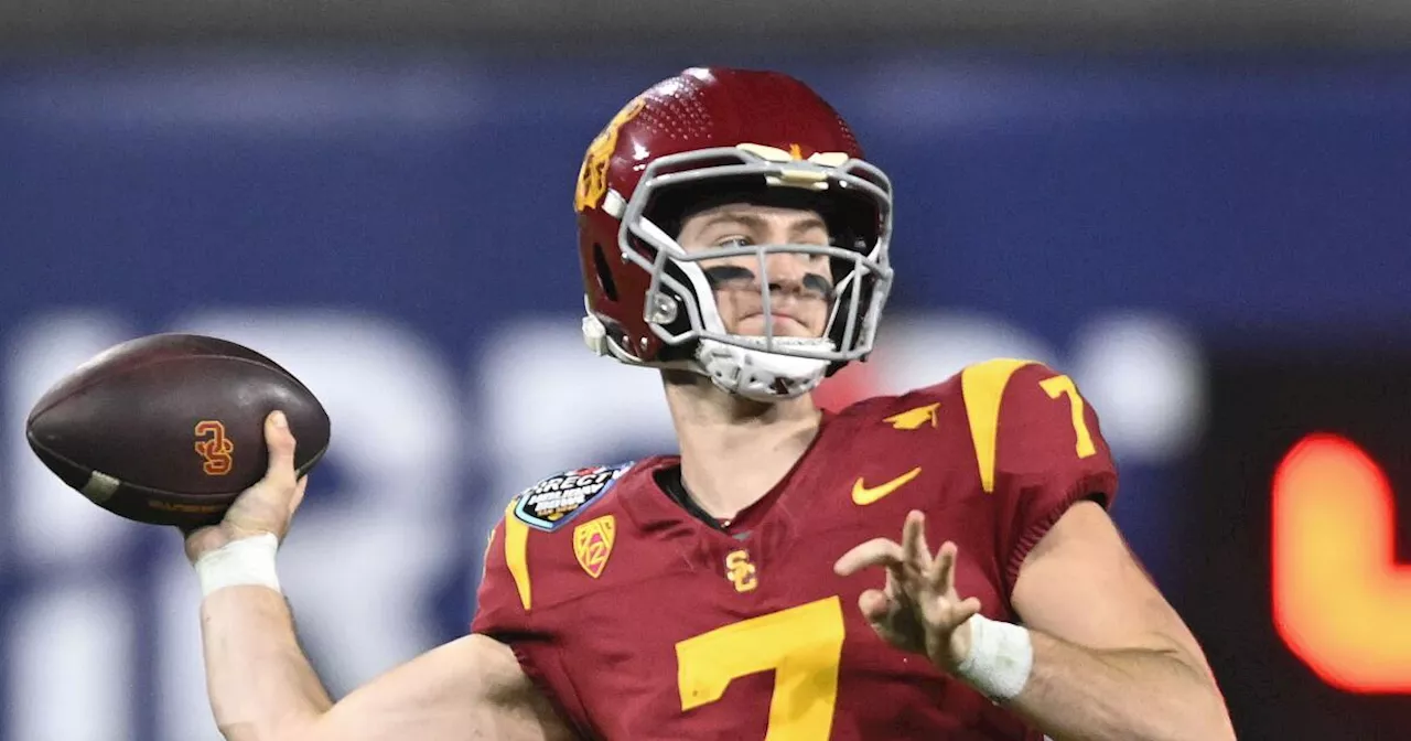 Miller Moss says he's focused on winning after earning USC starting quarterback role