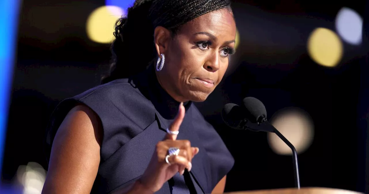 'Same old con': Michelle Obama delivers blistering attack on Trump at DNC