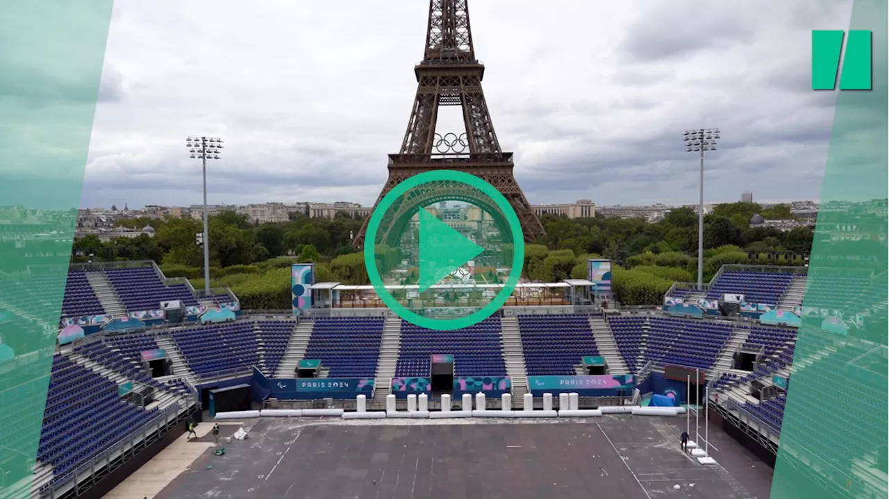 Jeux paralympiques de Paris : la transformation du stade Tour Eiffel pour le cécifoot