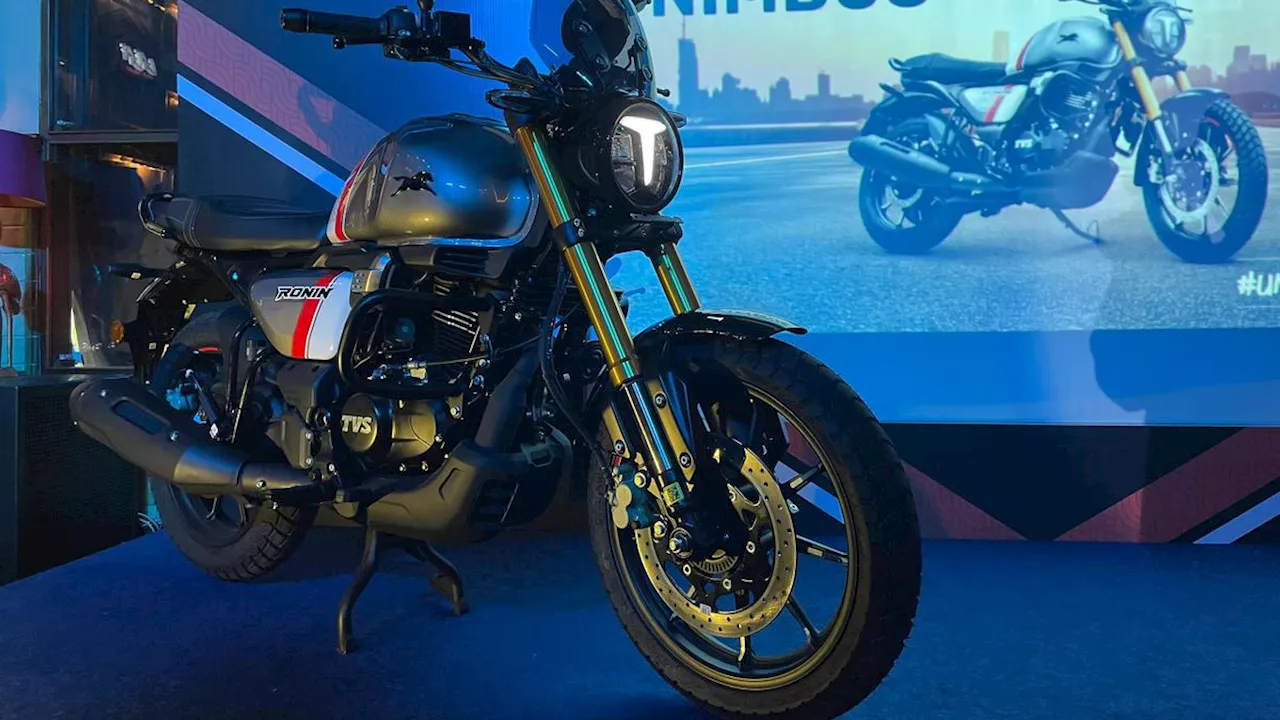 Motor India TVS Ronin Edisi Nimbus Meluncur di Indonesia, Segini Harganya