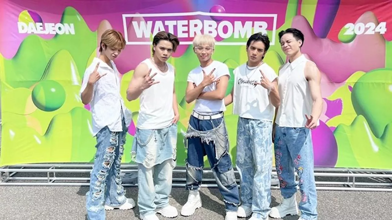 Filipino group Pluus performs at Waterbomb Festival in Korea; new song ‘Summotion’ out now