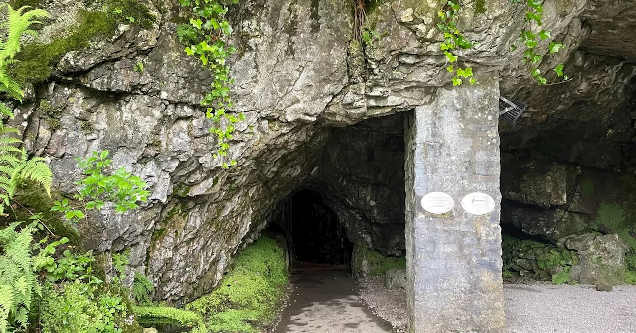 'I went to the Peak District cave which is like entering another world'