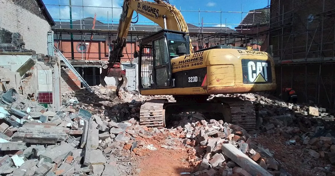 It's stood in a 'dingy' alleyway for 130 years, and it's about to be demolished