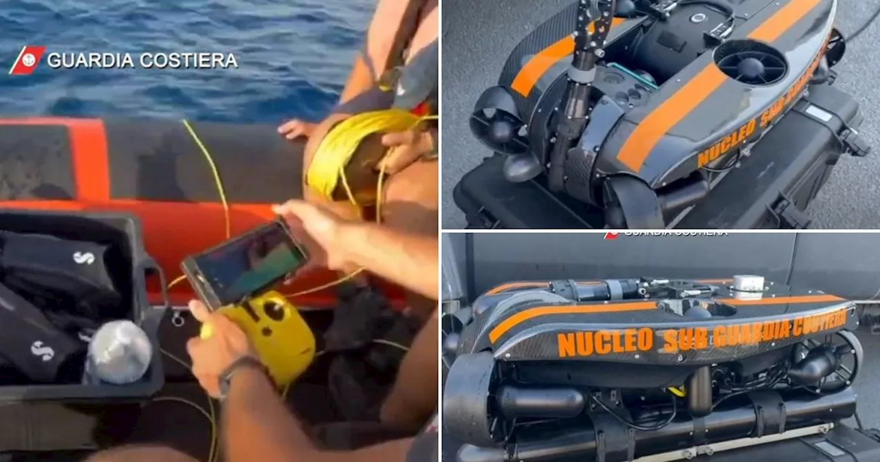 The remotely operated vehicle used in Bayesian yacht search