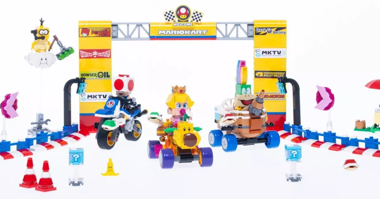 Lego reveals six Mario Kart sets coming in 2025