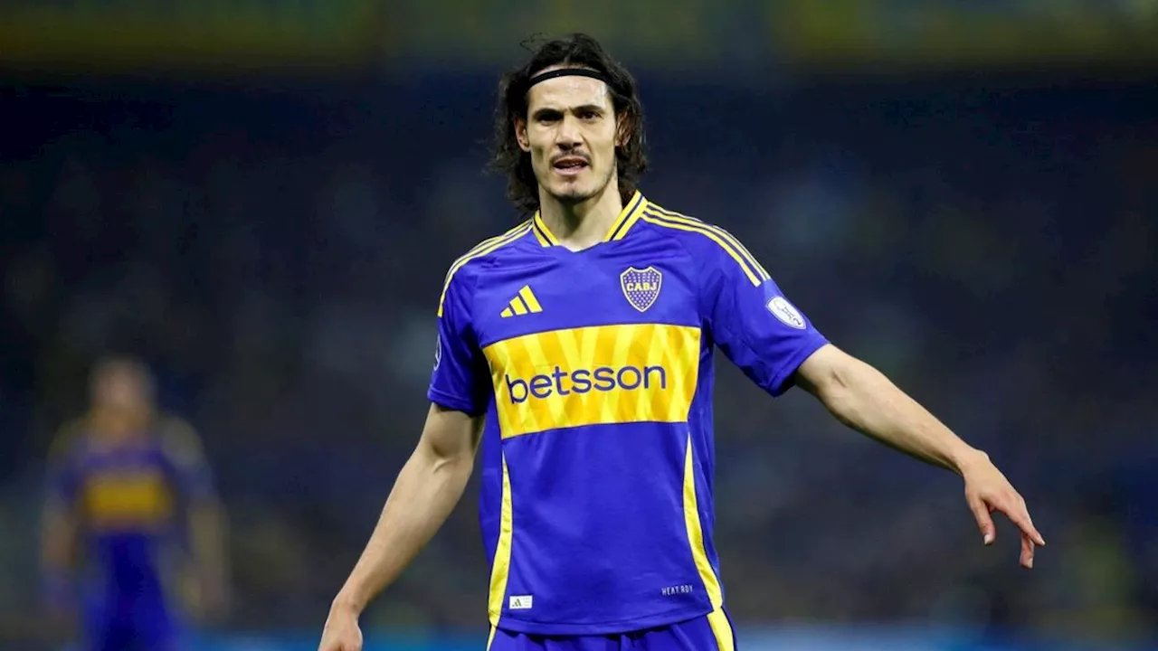 Malas noticias en Boca: Edinson Cavani se pierde la revancha con Cruzeiro