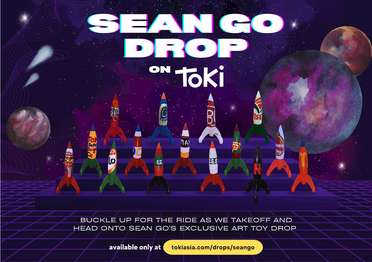 Filipino pop appropriation artist Sean Go launches Limited-Edition Art Toy Collection with Toki