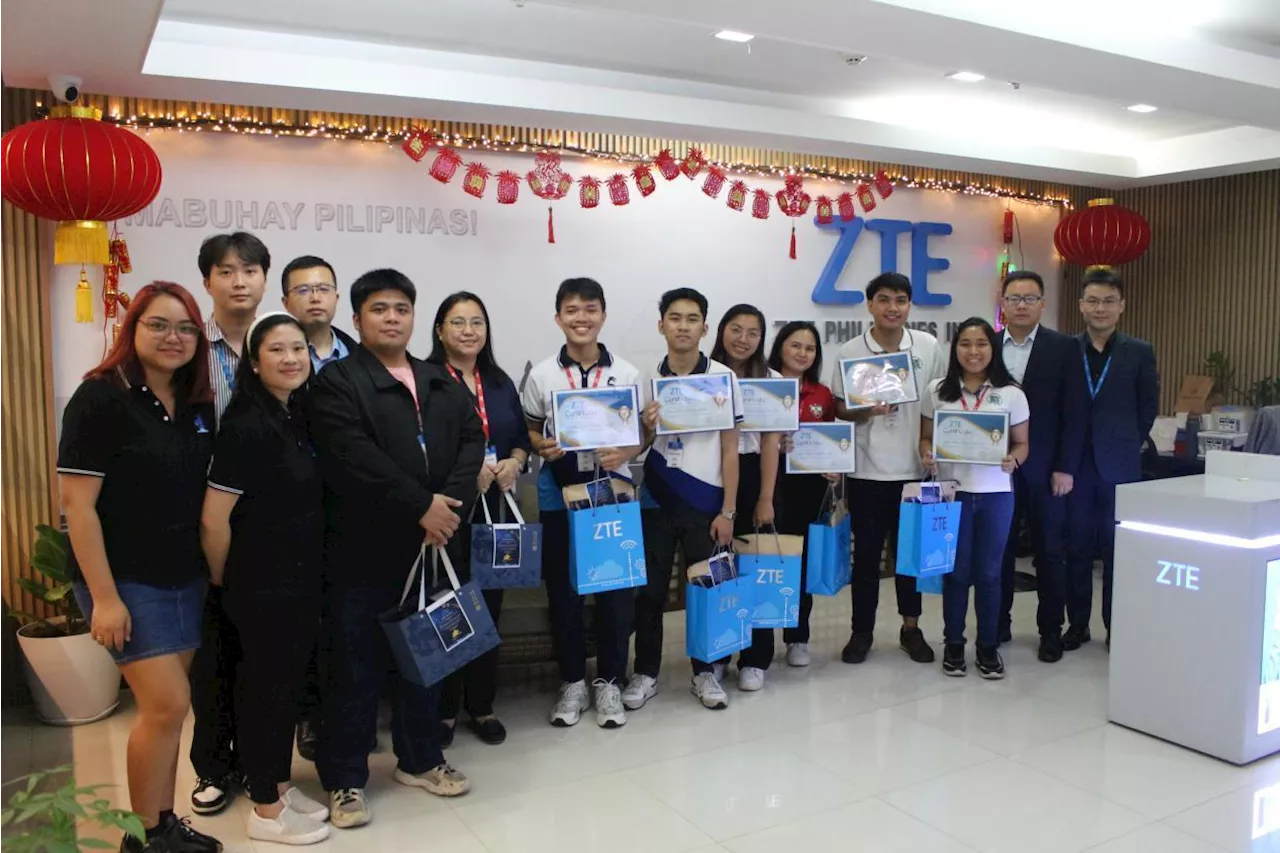 ZTE honors outstanding students through its scholarship program in the Philippines