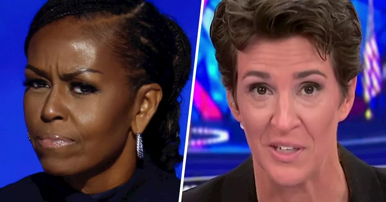 'Perfectly delivered': Rachel Maddow reacts to Michelle Obama's 'stunning speech' at the DNC