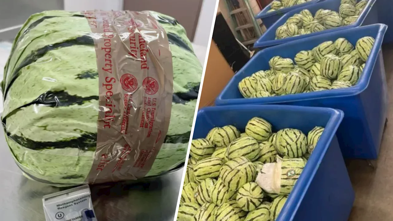 CBP uncovers $5 million worth of meth disguised as watermelons