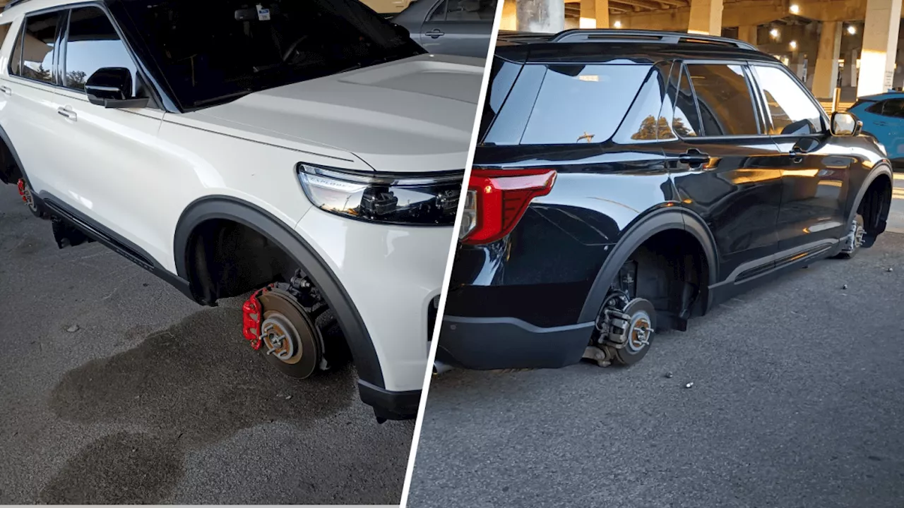 ‘Getting ridiculous': Thieves steal all 4 tires off of multiple cars in South Philly