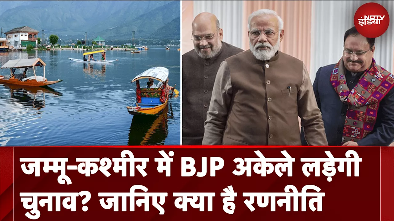 Jammu Kashmir में क्या BJP अकेले चुनाव लड़ेगी? Assembly Elections के लिए यह होगी रणनीति