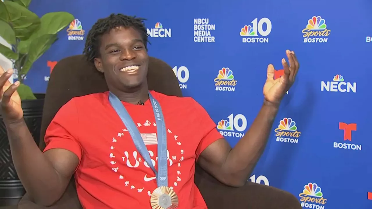 Medalist Frederick Richard of Stoughton: Olympics will ‘be a part of me forever'