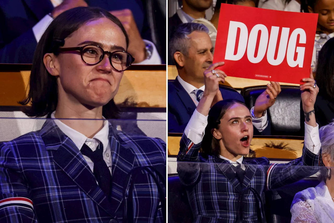 Ella Emhoff's Reaction to Father Doug's DNC Speech Takes Off Online