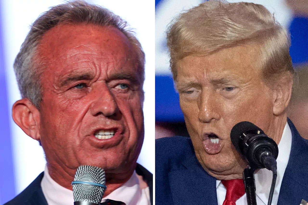 Trump 'Open' to RFK Jr. Role as Polls Suggest Dropping Out Hurts Harris