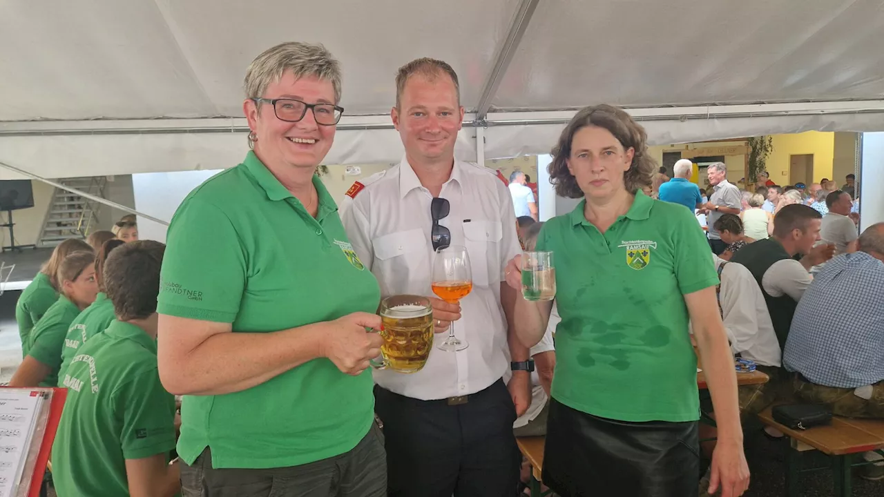 Beste Stimmung am Feuerwehrfest