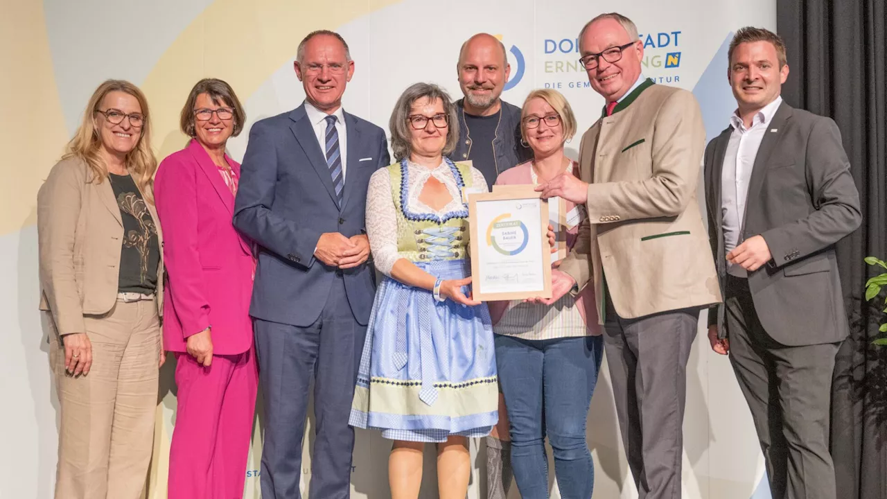 Drei Dorferneuerungs-Zertifikate im Bezirk Waidhofen