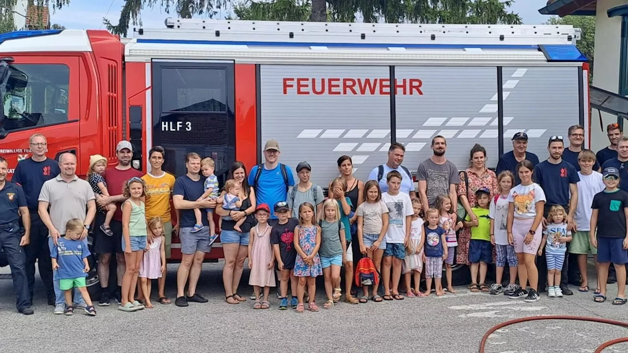 Ein Nachmittag mit der Katzelsdorfer Feuerwehr