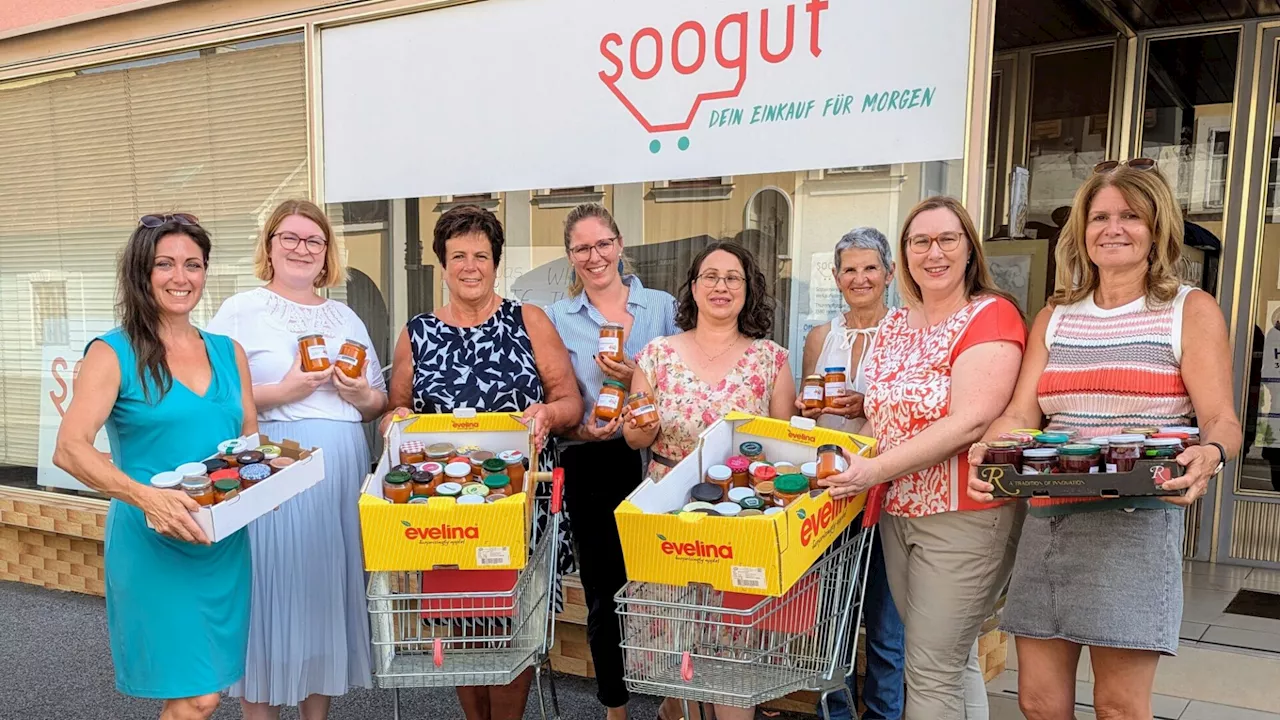 Für Soogut-Markt Horn: 200 Gläser Marmelade eingekocht