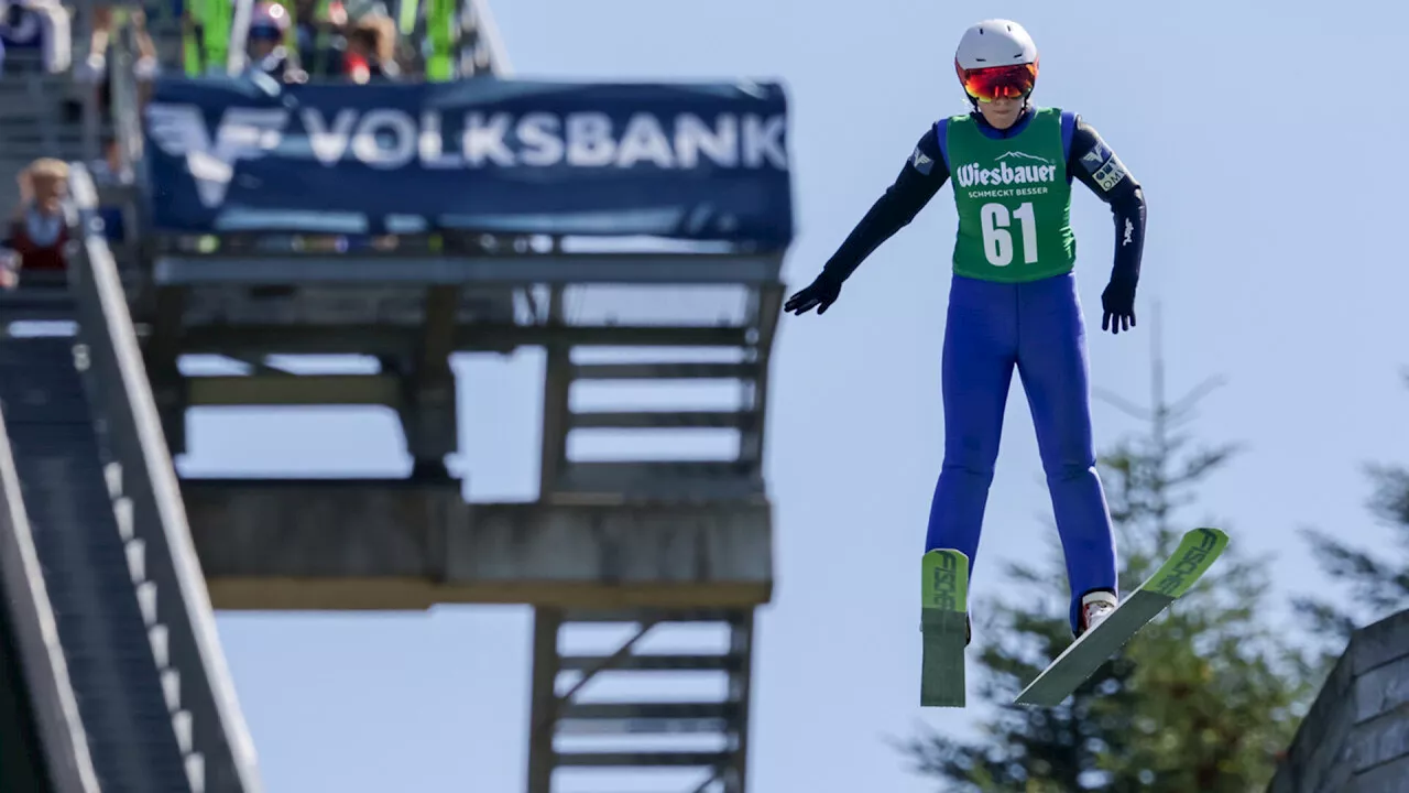 Himberger Skispringerin segelte zum Vize-Landesmeistertitel