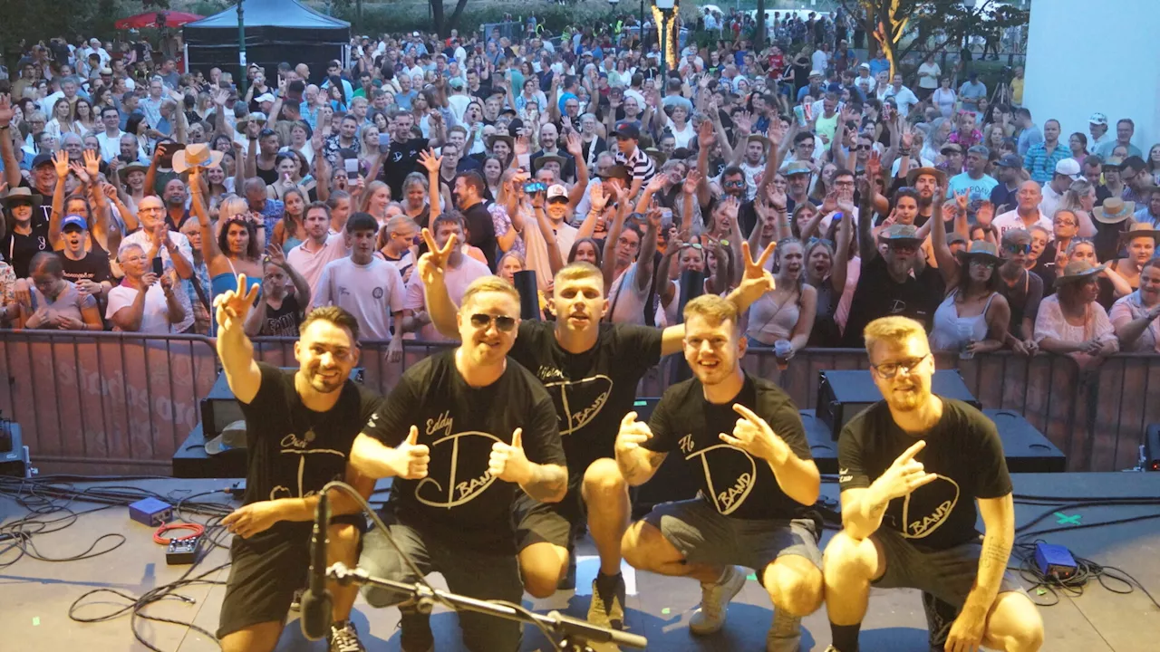 Schwechater „D-Band“ feiert am Stadtfest eine Premiere