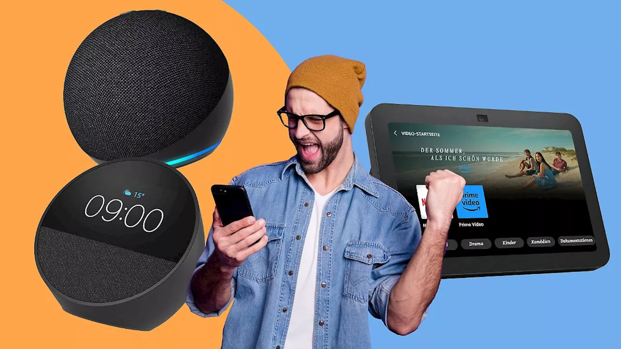 Amazon Echo Dot und Co.: Welcher Alexa-Lautsprecher passt zu mir?