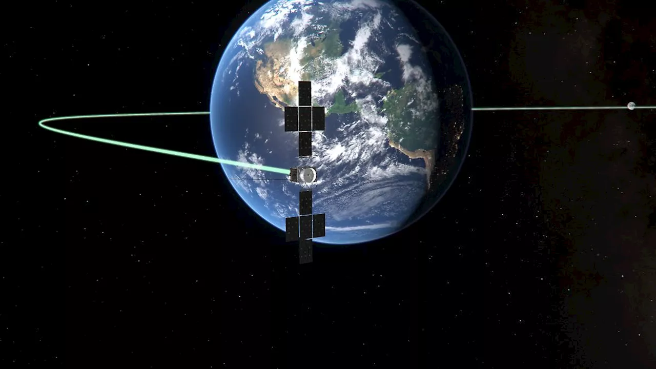 ESA-Raumsonde 'Juice' fliegt an Erde und Mond vorbei