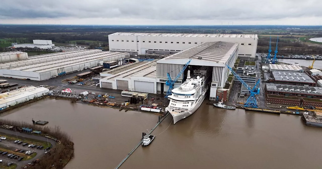 Bundeskanzler besucht Meyer Werft - Rettungsplan in Sicht