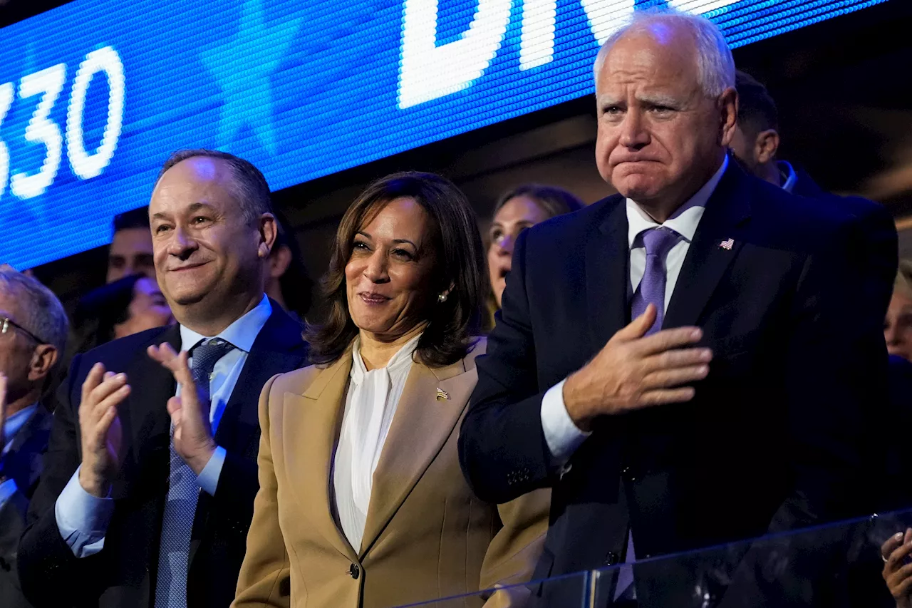 Democrats ceremonially vote to crown Kamala Harris their presidential nominee